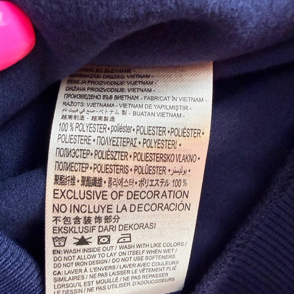Nike Boys 2-Piece Tracksuit Set Midnight‎ Navy Orange 86M510-U90 Size 4 NEW - Picture 5 of 10